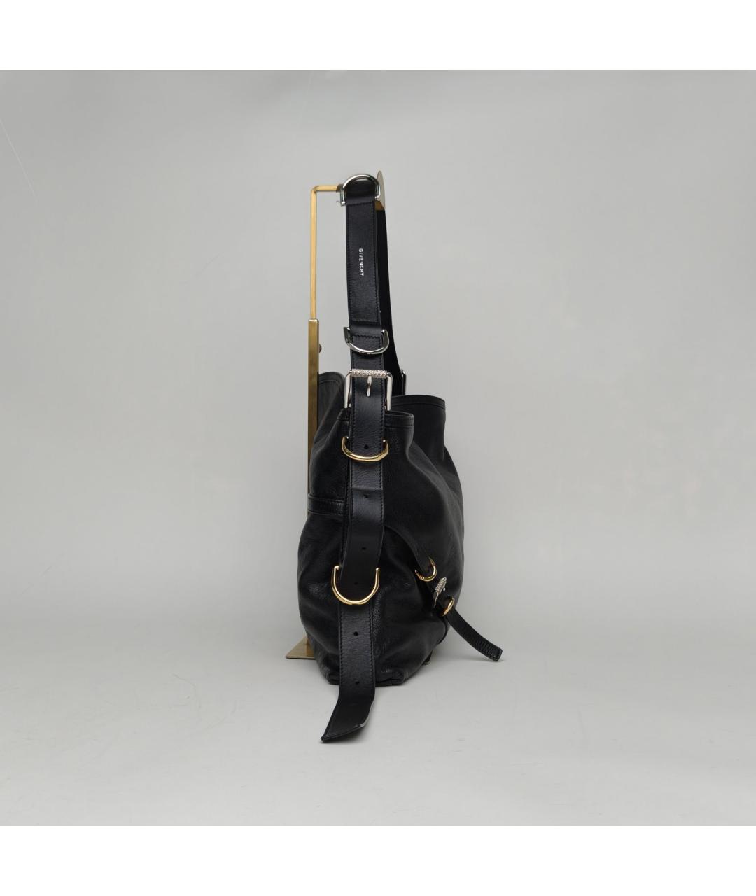 GIVENCHY Черная кожаная сумка через плечо, фото 4