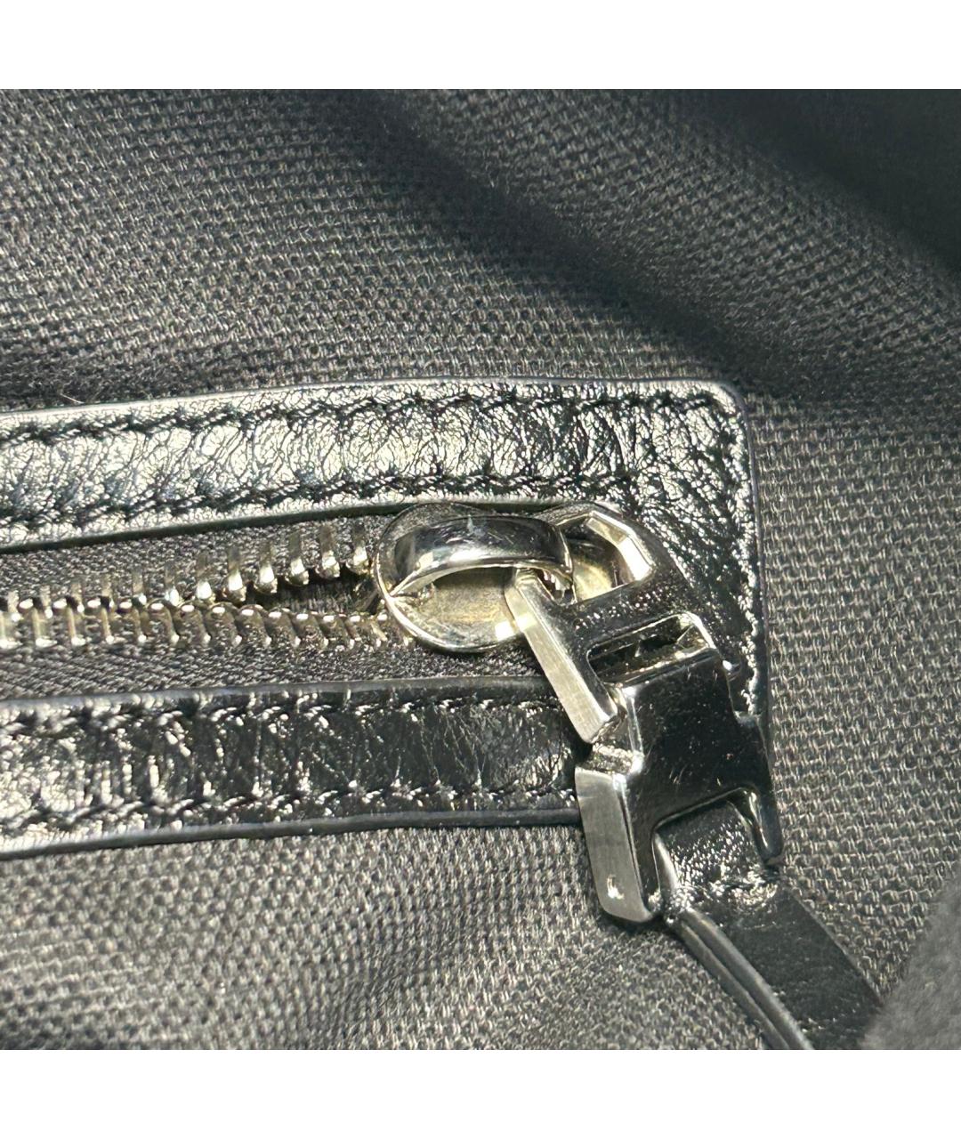 GIVENCHY Черная кожаная сумка через плечо, фото 9