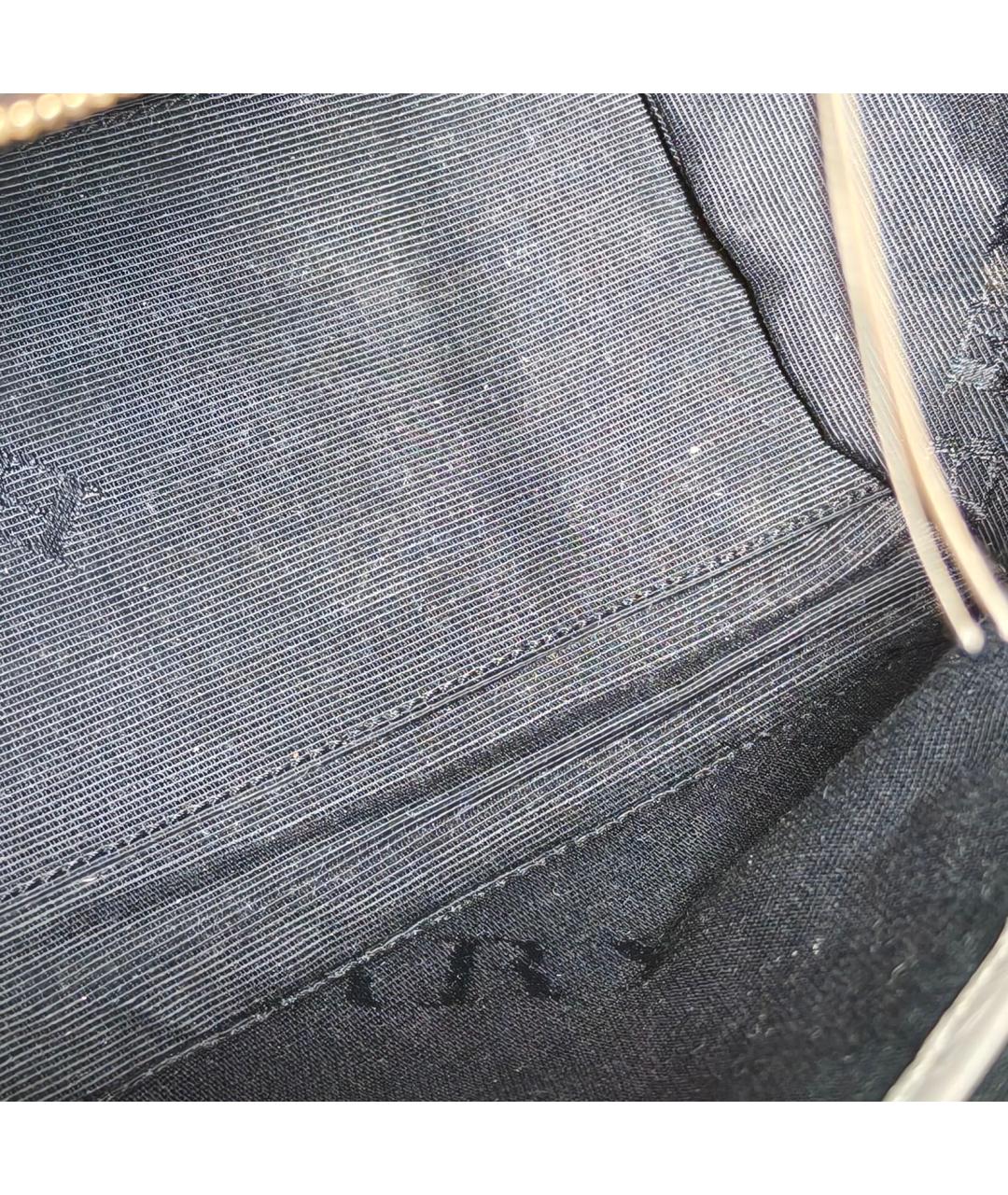 BURBERRY Серая кожаная сумка через плечо, фото 8