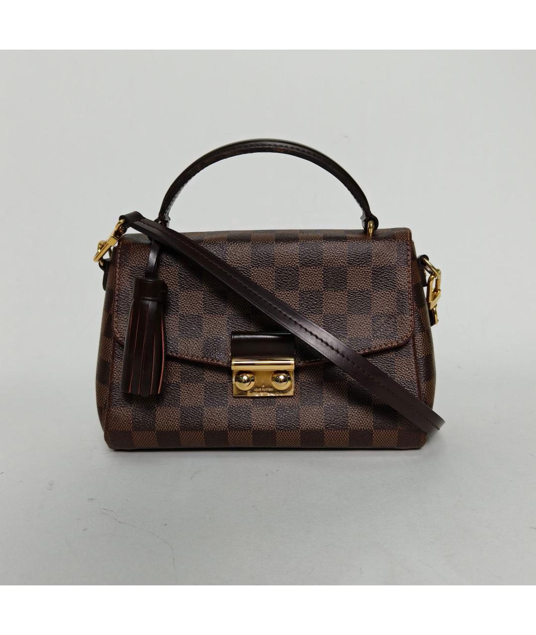 LOUIS VUITTON Коричневая сумка через плечо, фото 7