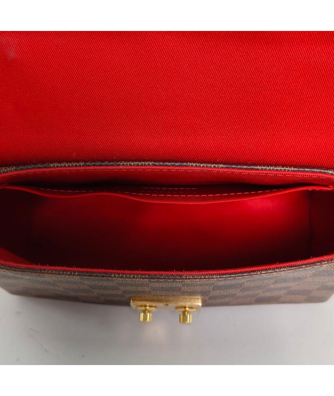 LOUIS VUITTON Коричневая сумка через плечо, фото 3