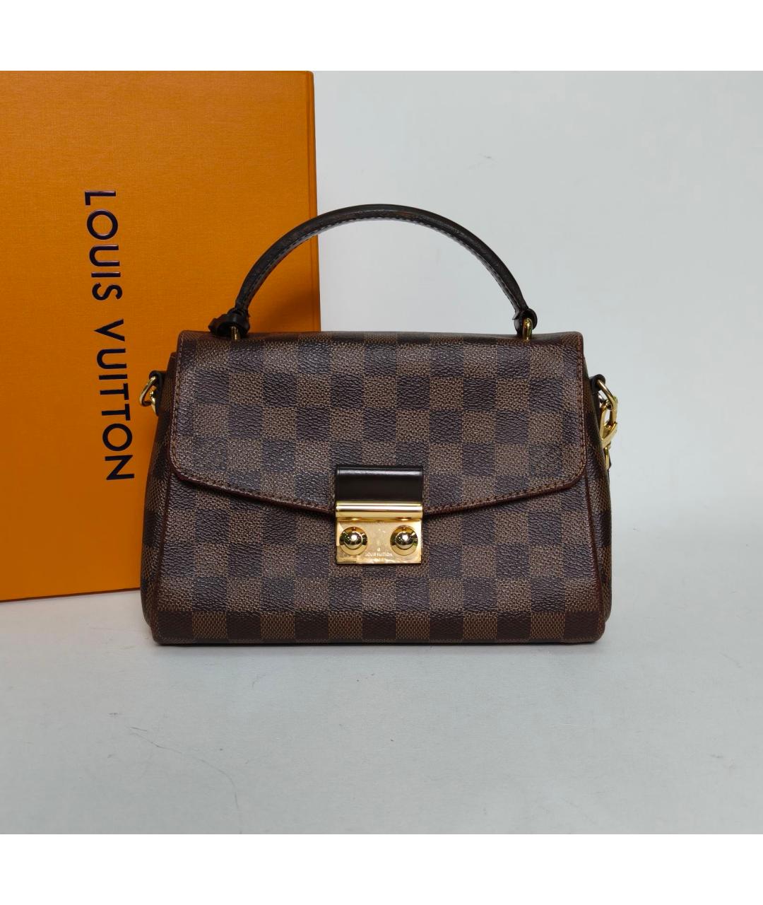 LOUIS VUITTON Коричневая сумка через плечо, фото 6