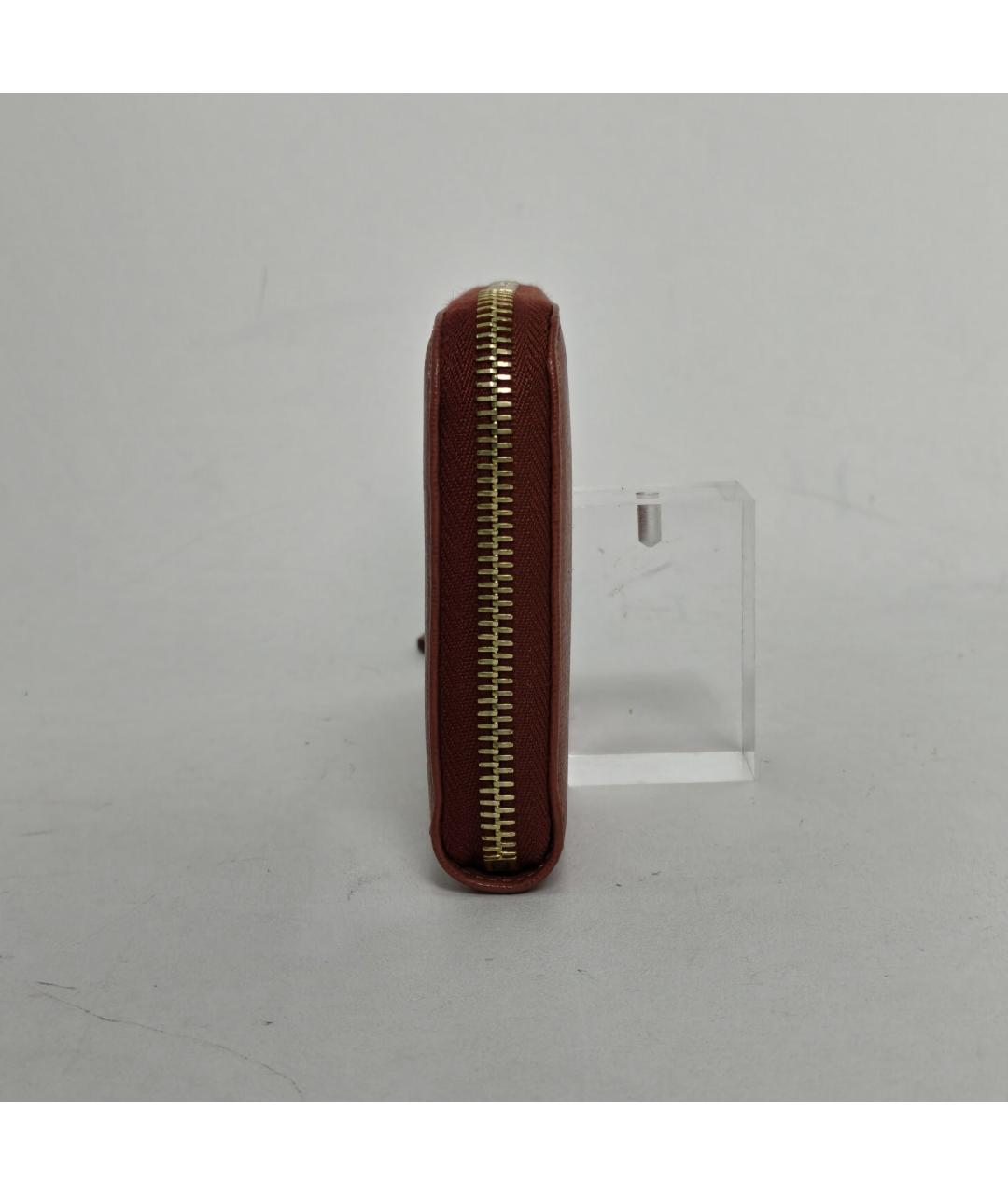 FENDI Коричневый кожаный кошелек, фото 5