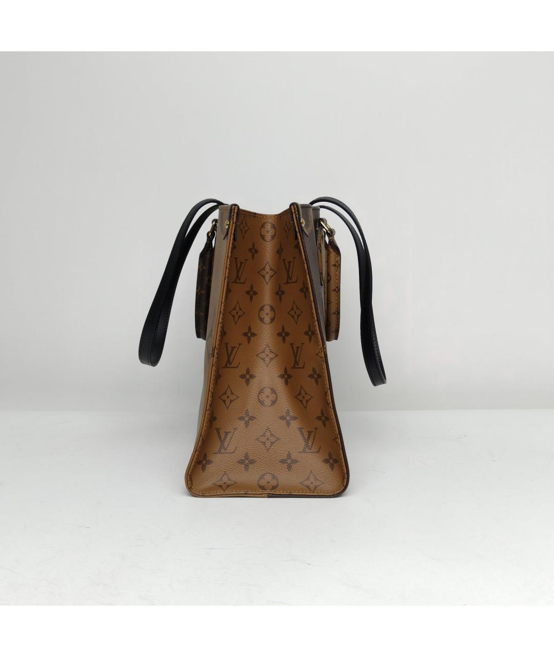 LOUIS VUITTON Коричневая сумка через плечо, фото 5