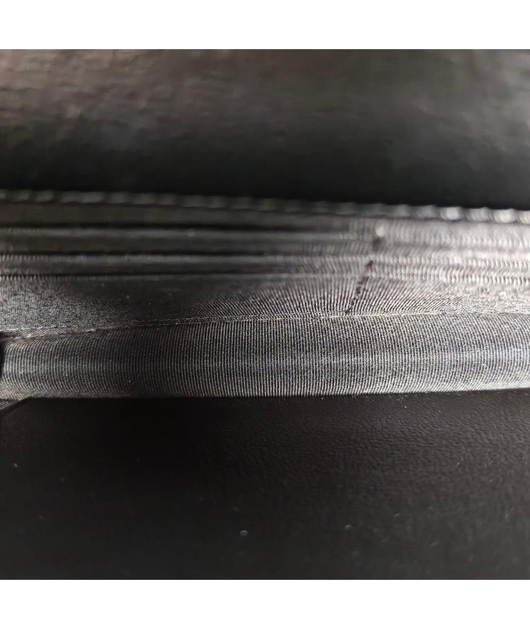 CHANEL Черная кожаная сумка через плечо, фото 8