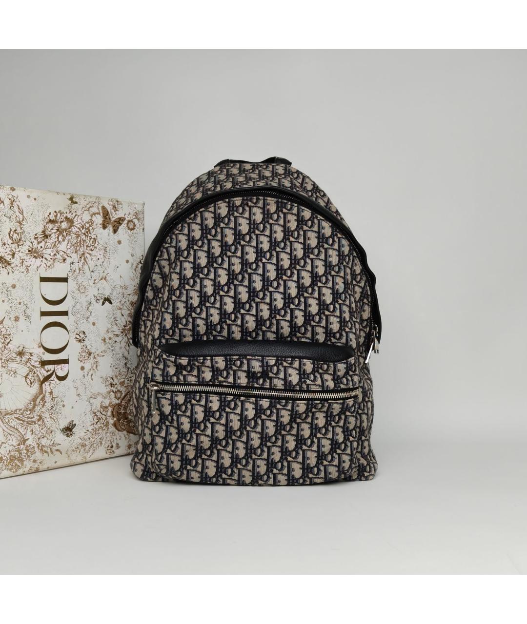 CHRISTIAN DIOR Черный рюкзак, фото 8