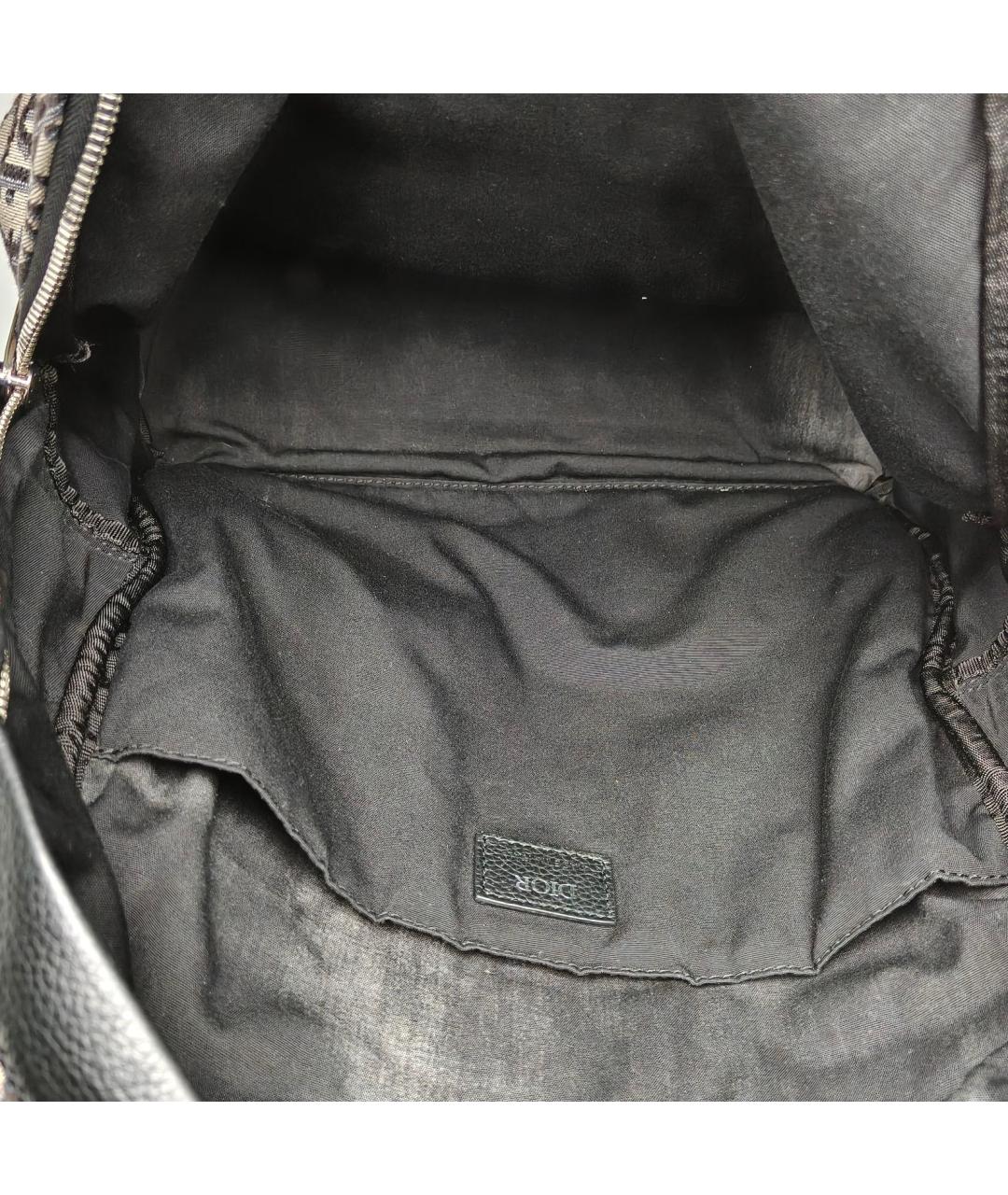 CHRISTIAN DIOR Черный рюкзак, фото 7