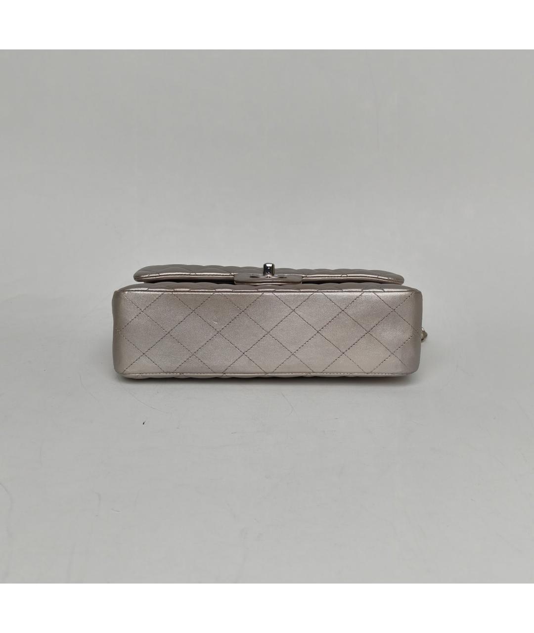 CHANEL Розовая кожаная сумка через плечо, фото 6