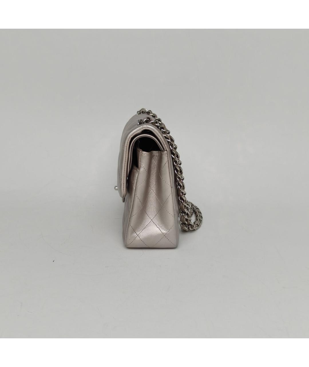 CHANEL Розовая кожаная сумка через плечо, фото 3