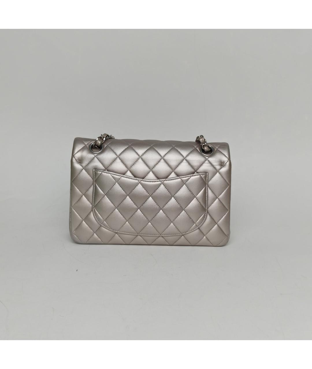 CHANEL Розовая кожаная сумка через плечо, фото 4