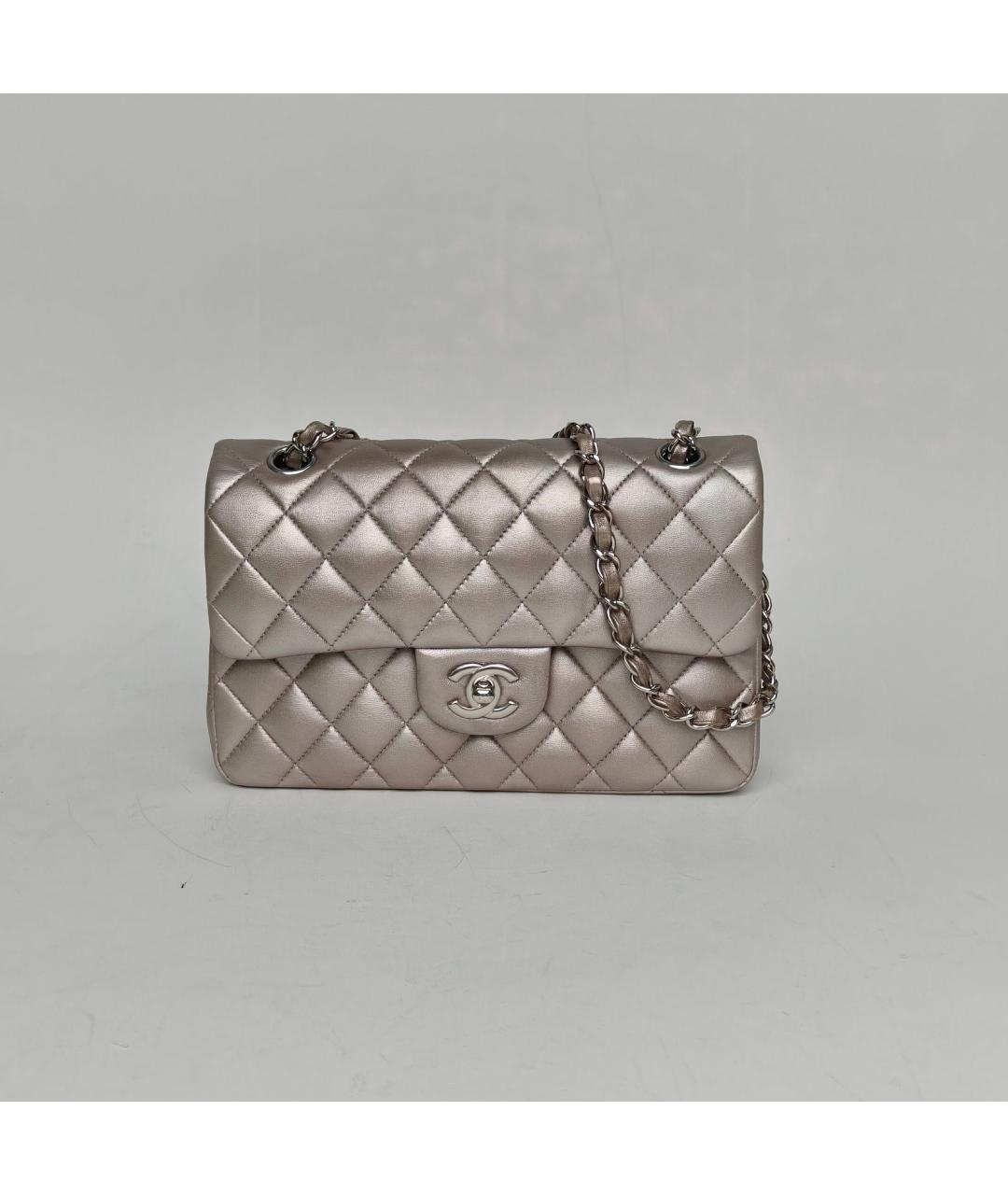 CHANEL Розовая кожаная сумка через плечо, фото 2