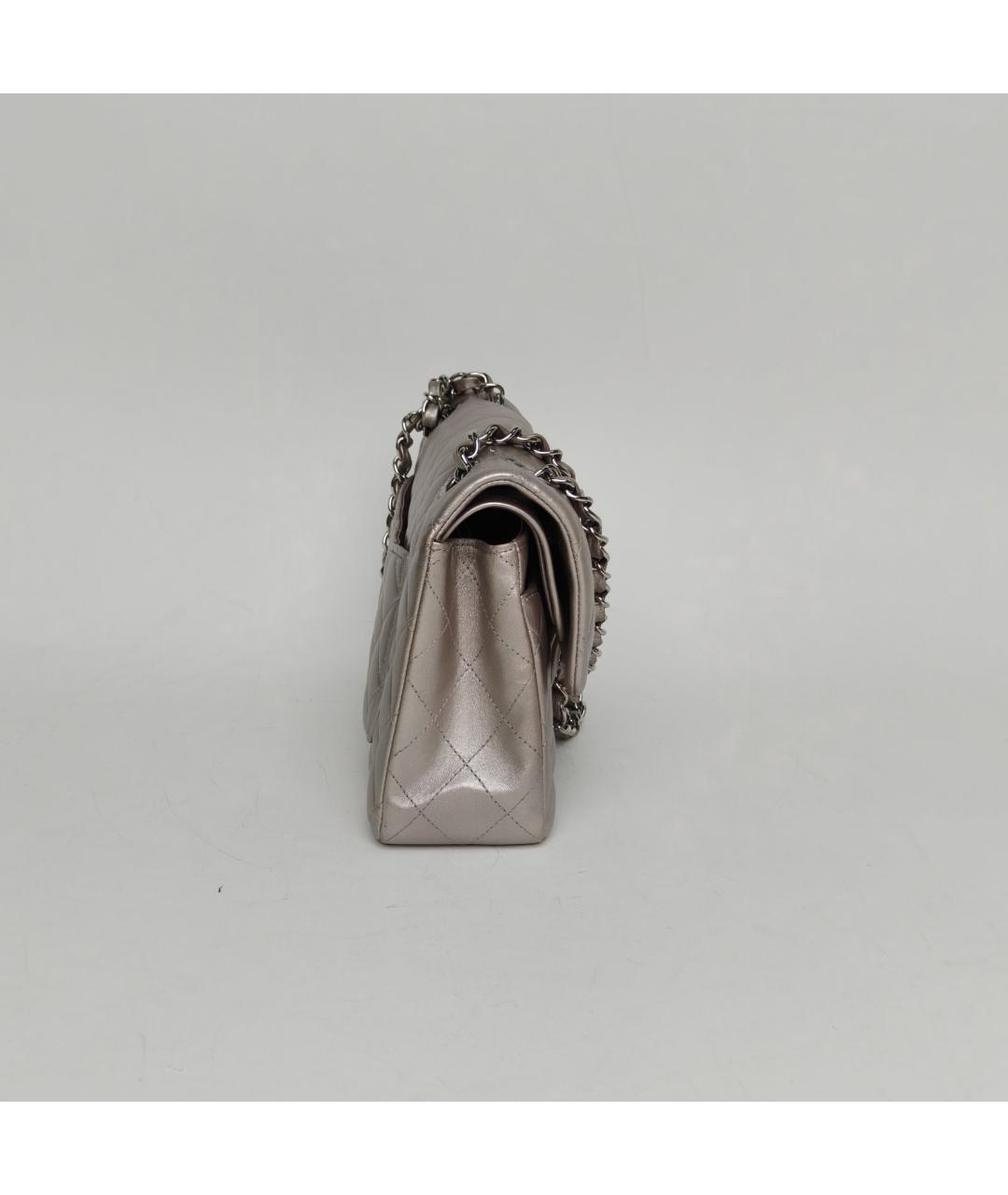 CHANEL Розовая кожаная сумка через плечо, фото 5