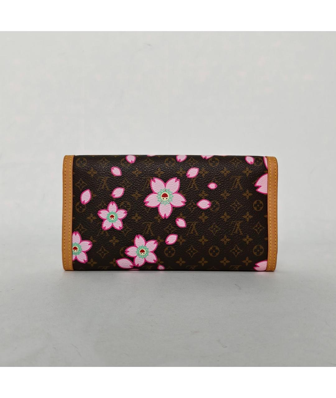 LOUIS VUITTON Коричневый кошелек, фото 4