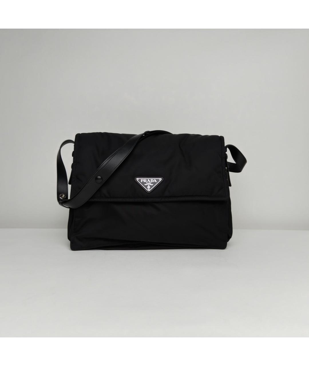 PRADA Черная сумка через плечо, фото 2