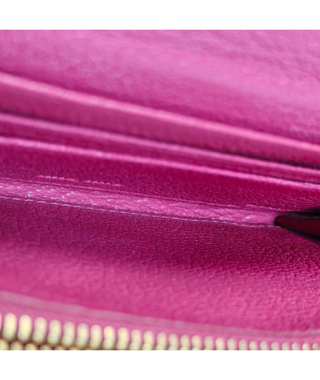 MIU MIU Красный кожаный кошелек, фото 8