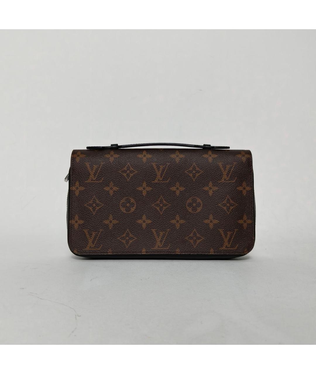 LOUIS VUITTON Коричневый кошелек, фото 9