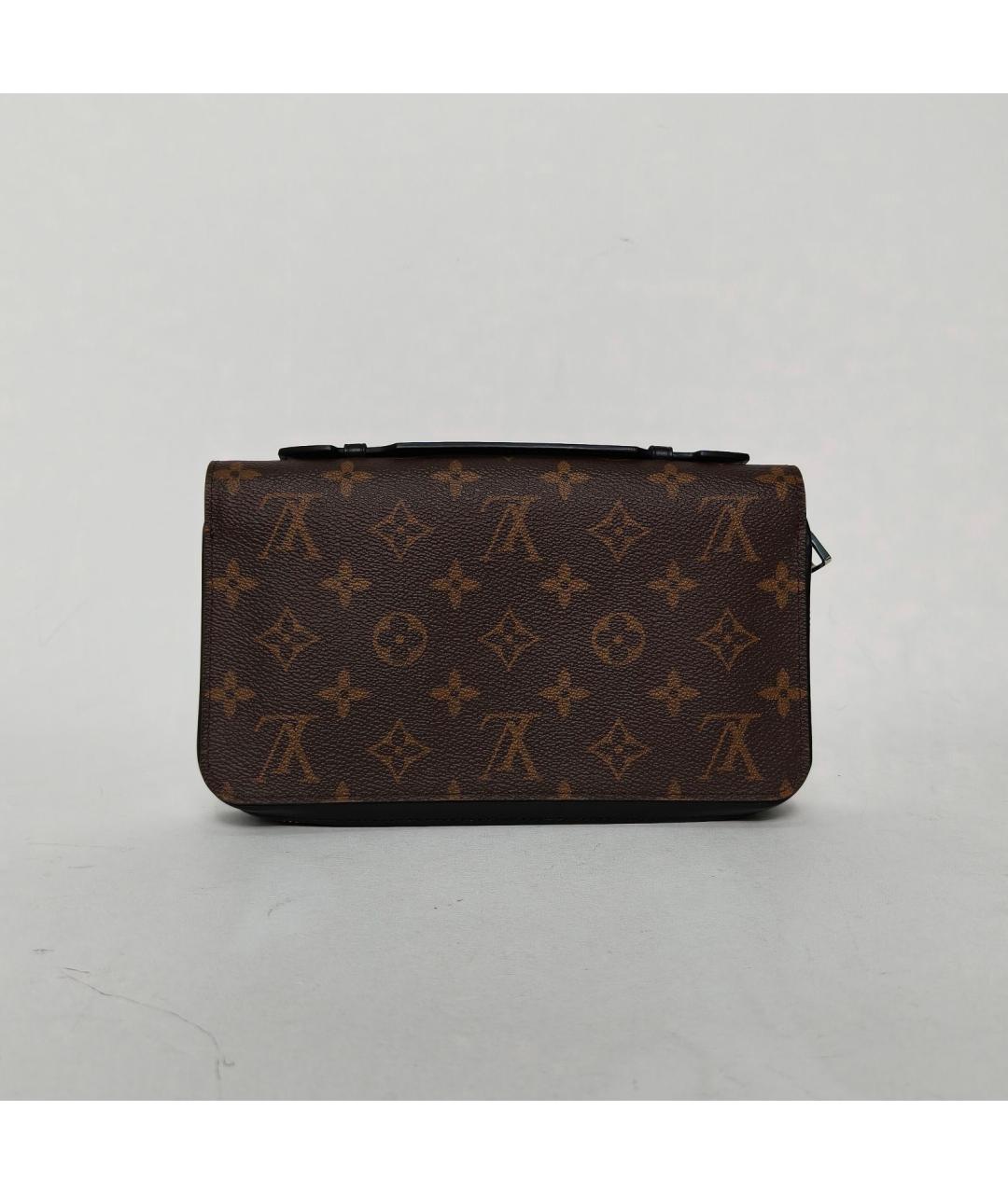 LOUIS VUITTON Коричневый кошелек, фото 4