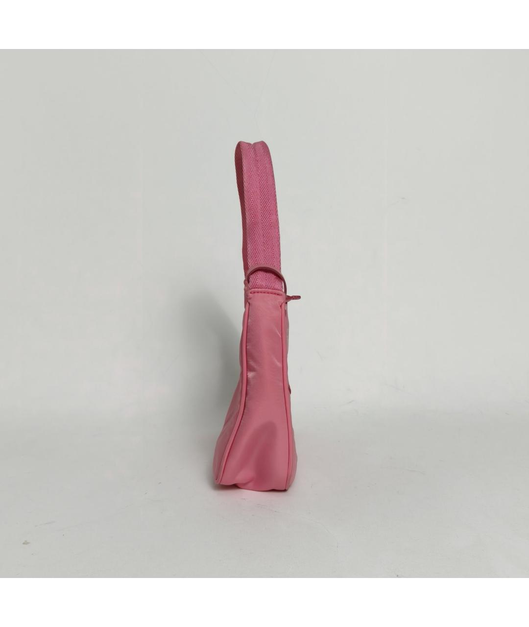 PRADA Розовая сумка через плечо, фото 3