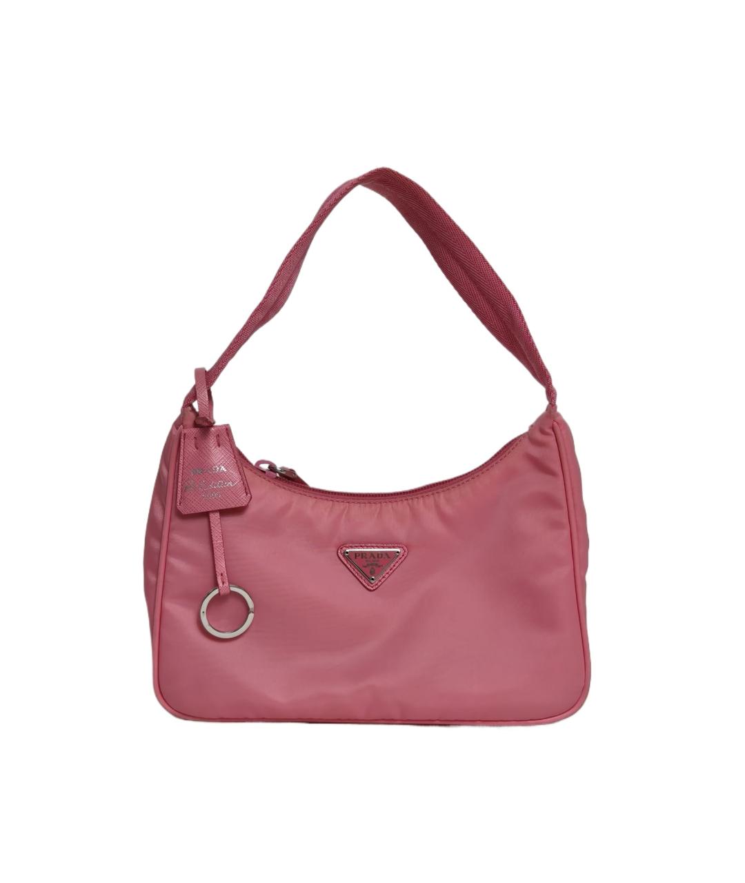 PRADA Розовая сумка через плечо, фото 1