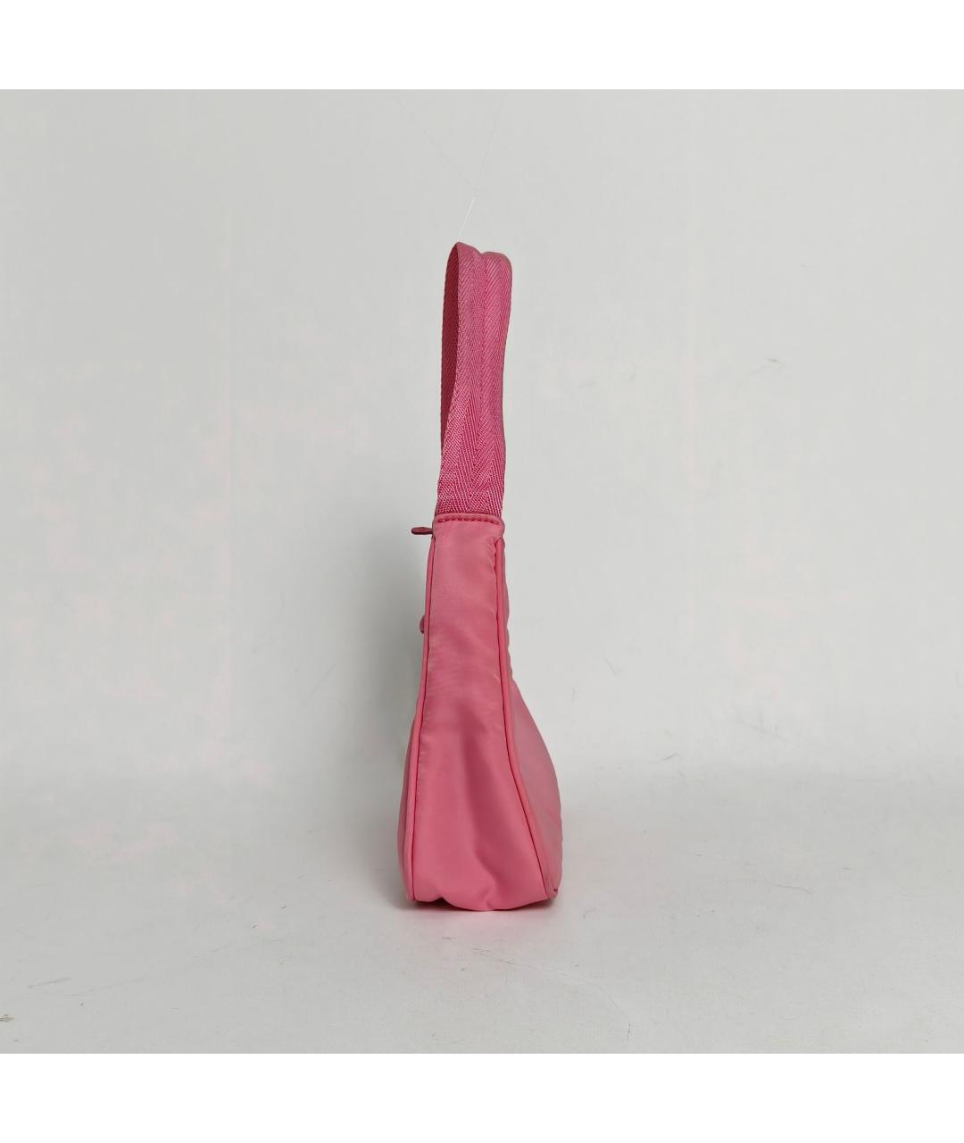 PRADA Розовая сумка через плечо, фото 5