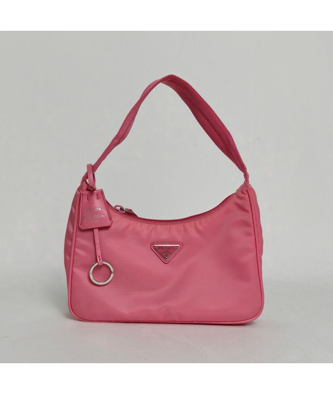 PRADA Розовая сумка через плечо, фото 9