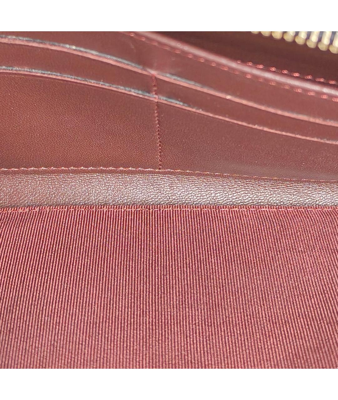 CHANEL Черный кожаный кошелек, фото 8