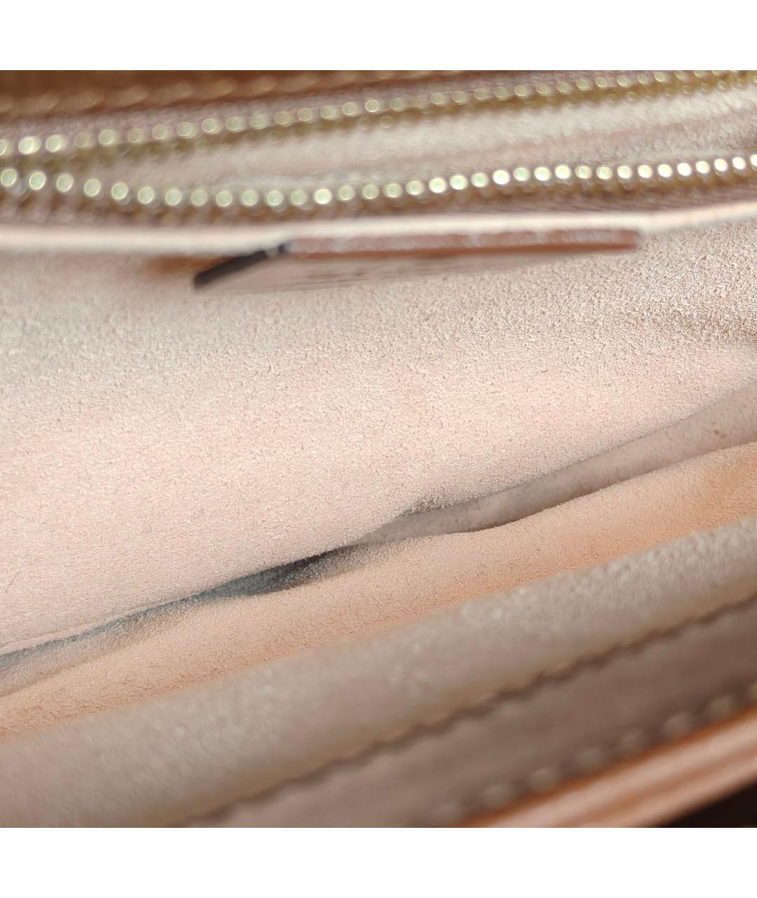 GUCCI Коричневая тканевая сумка через плечо, фото 8