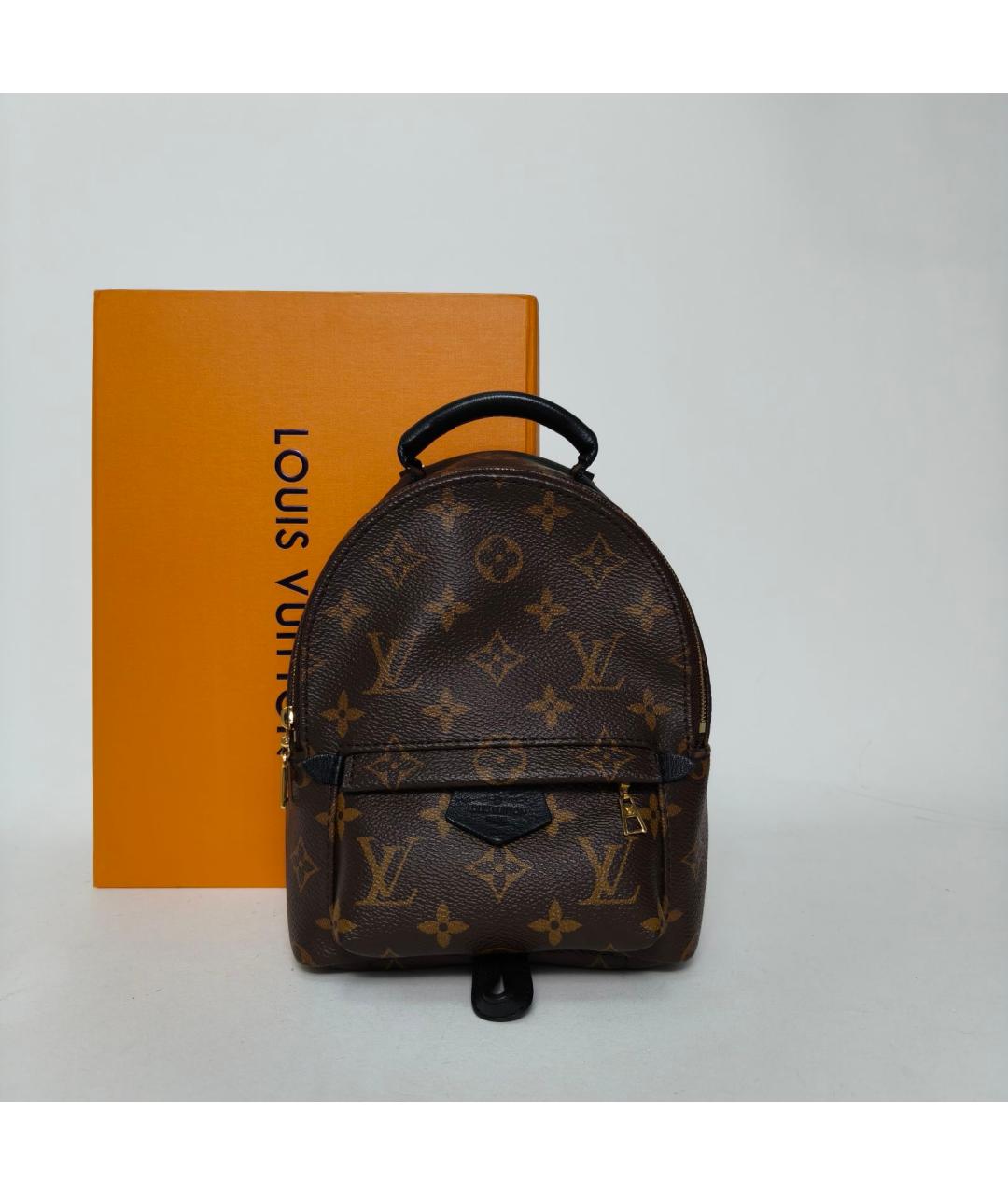 LOUIS VUITTON Коричневый рюкзак, фото 8