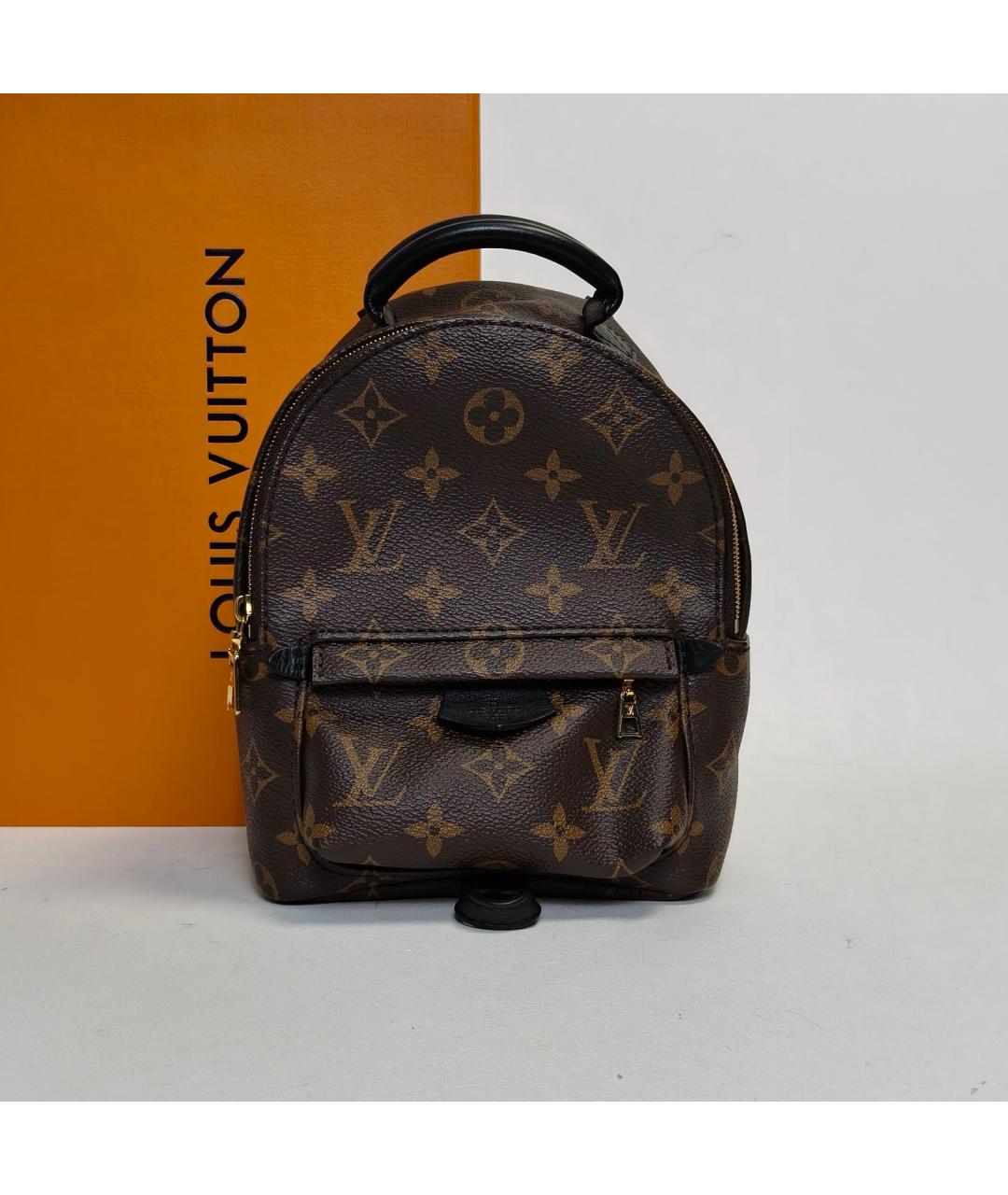 LOUIS VUITTON Коричневый рюкзак, фото 4