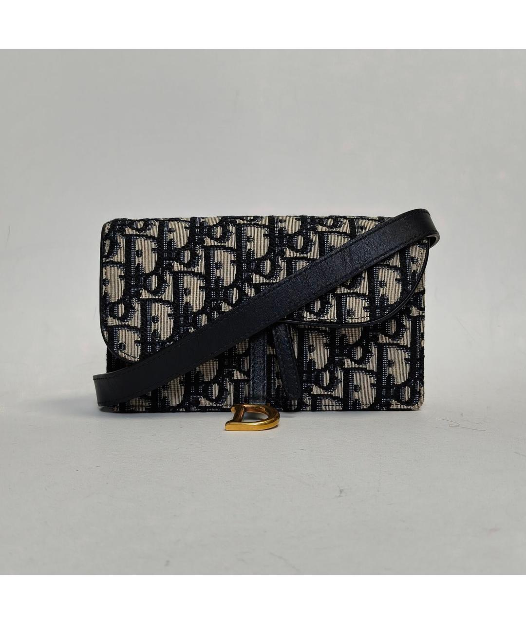 CHRISTIAN DIOR Черная сумка через плечо, фото 9