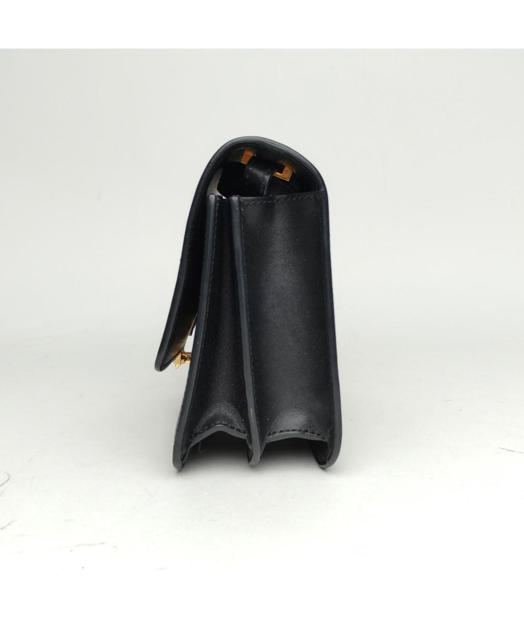 BURBERRY Черная кожаная сумка через плечо, фото 3