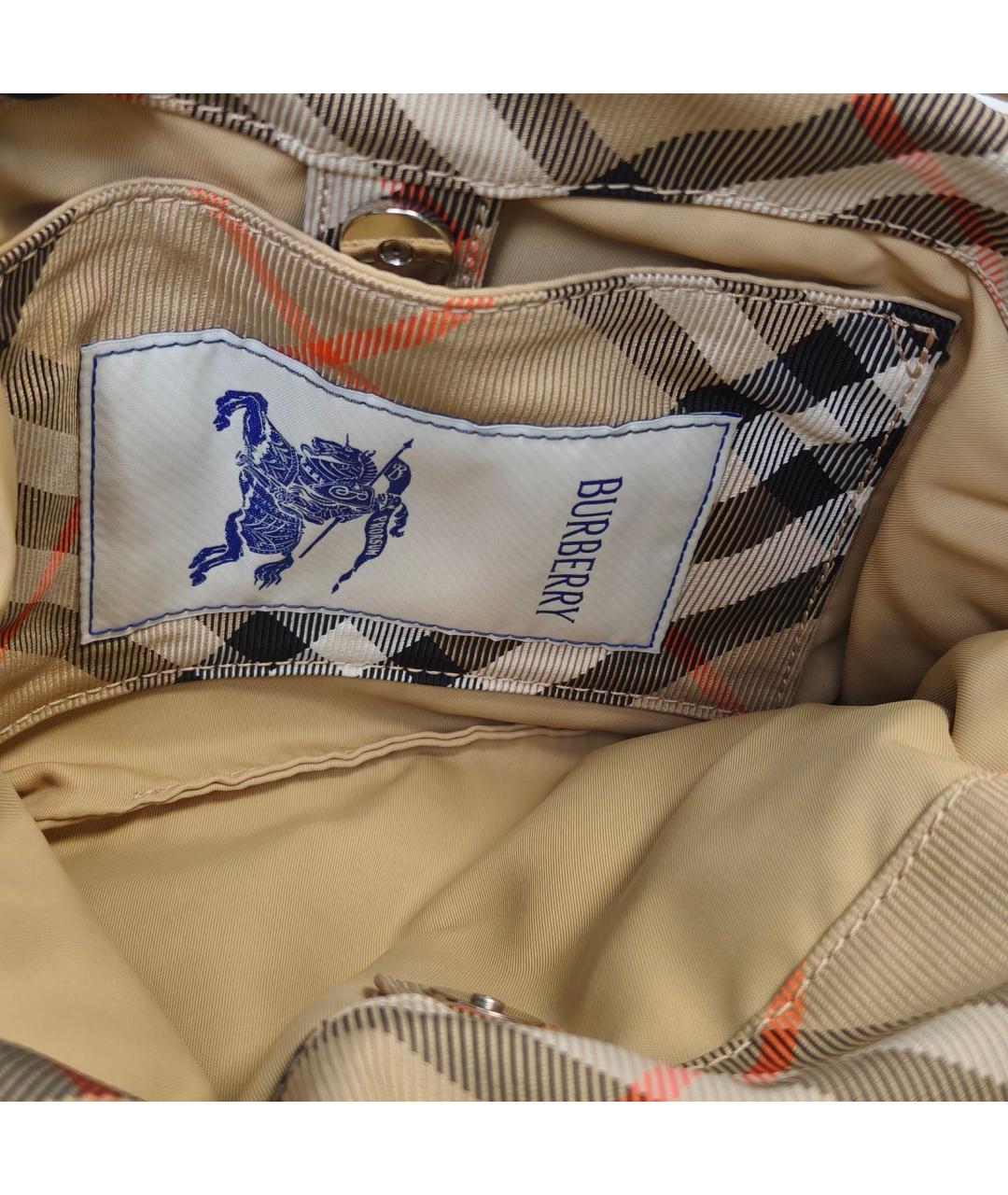 BURBERRY Бежевая сумка через плечо, фото 7