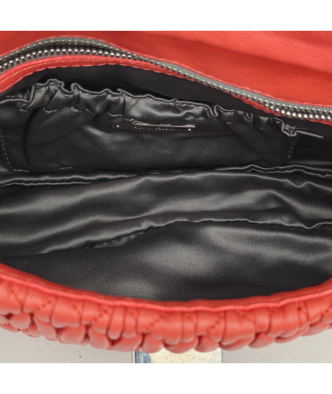 MIU MIU Красная кожаная сумка через плечо, фото 7
