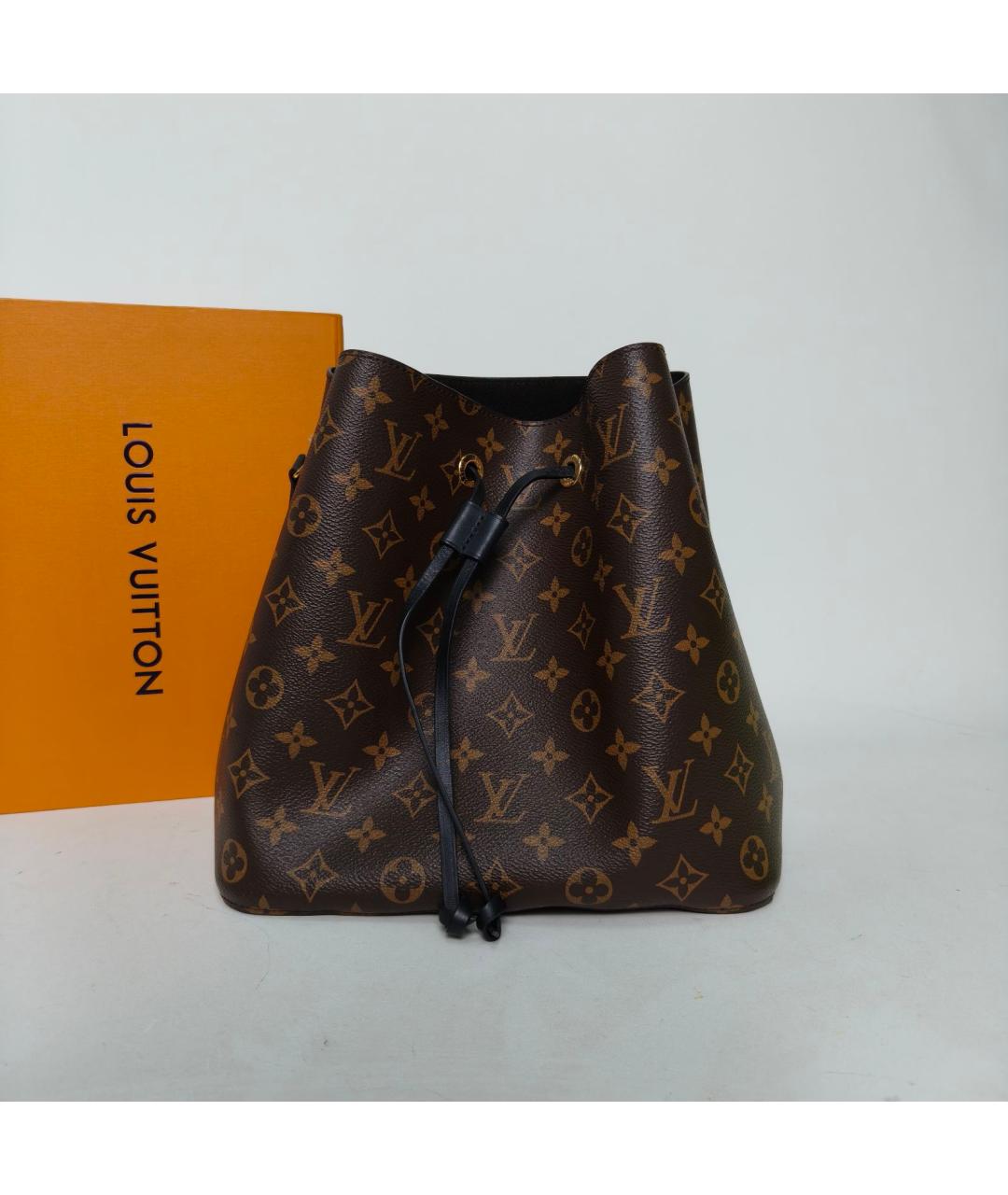 LOUIS VUITTON Коричневая сумка через плечо, фото 8