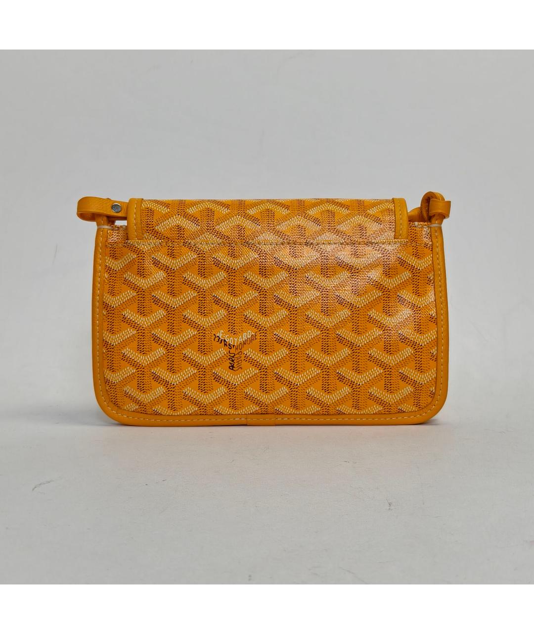 GOYARD Желтая сумка через плечо, фото 4