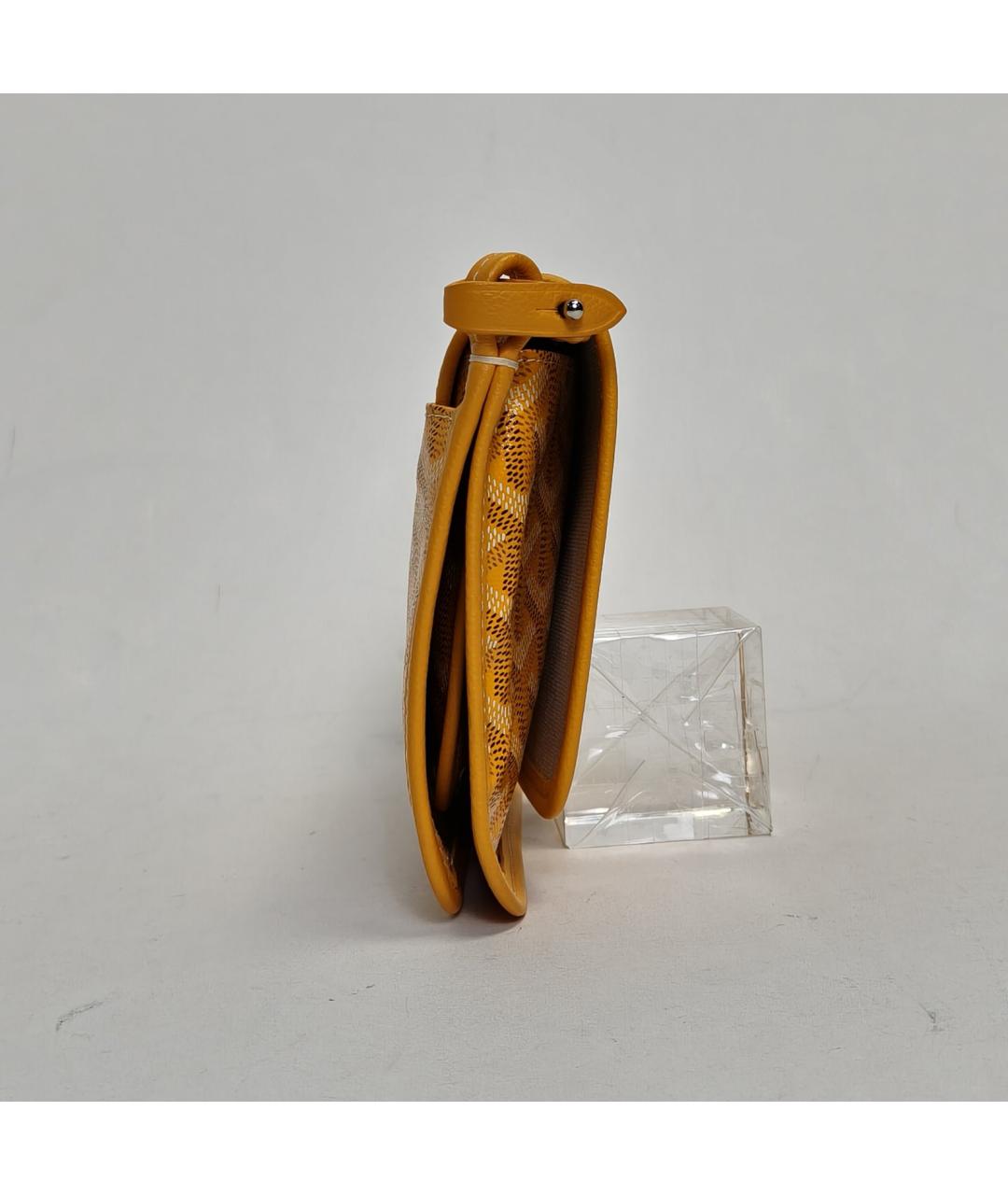 GOYARD Желтая сумка через плечо, фото 3