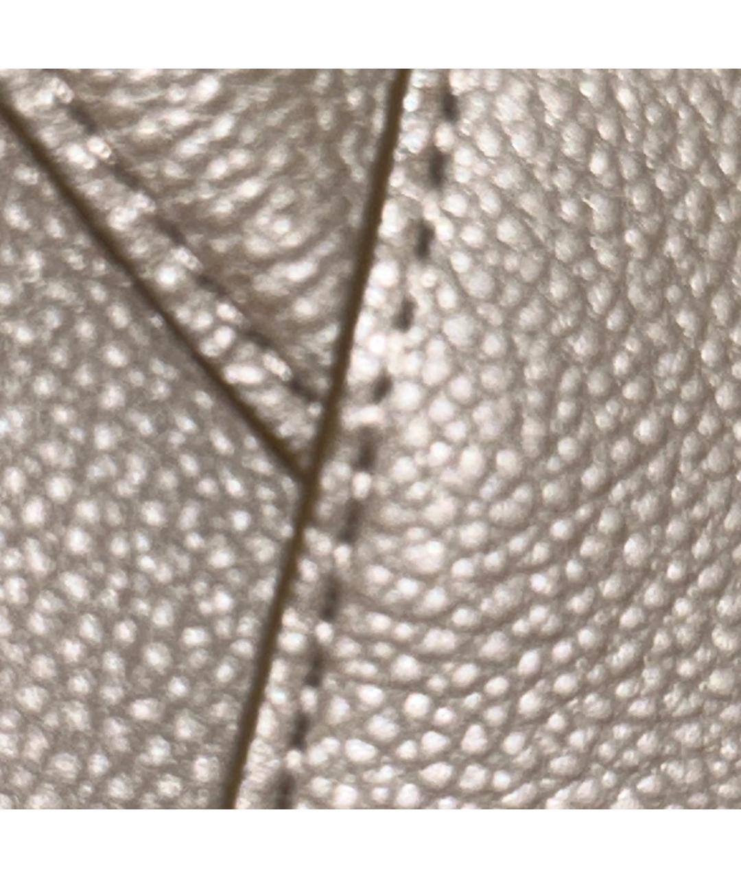 CELINE Коричневая кожаная сумка через плечо, фото 9