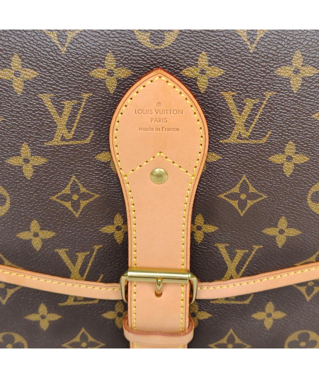 LOUIS VUITTON Коричневая сумка через плечо, фото 8