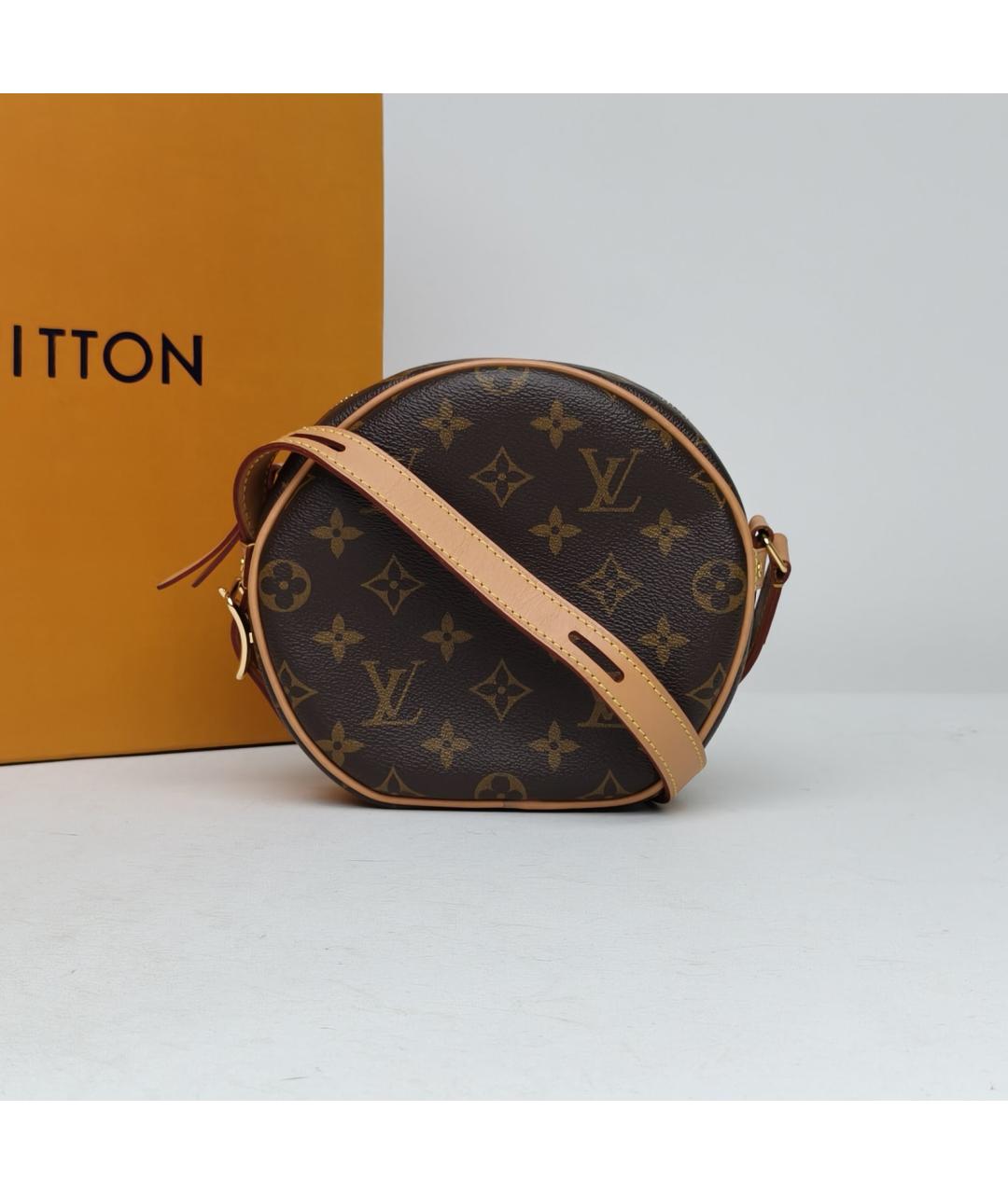 LOUIS VUITTON Коричневая сумка через плечо, фото 3