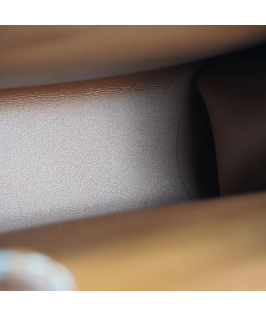 BURBERRY Коричневая кожаная сумка через плечо, фото 8