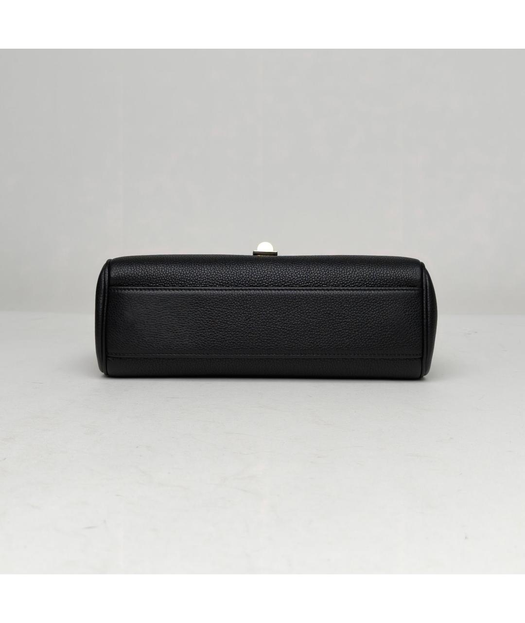 CELINE Черная кожаная сумка через плечо, фото 7