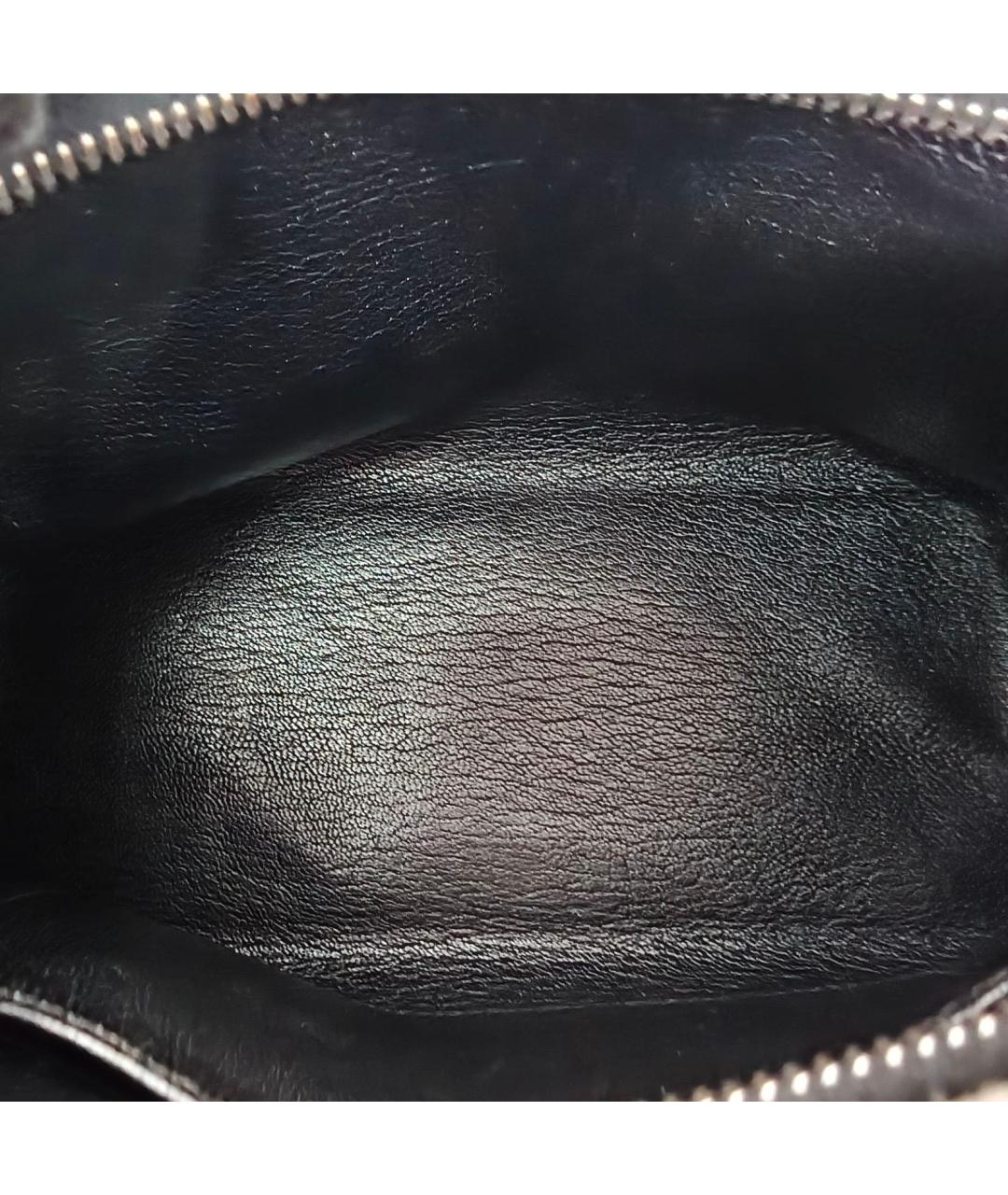 HERMES Серая кожаная сумка через плечо, фото 3