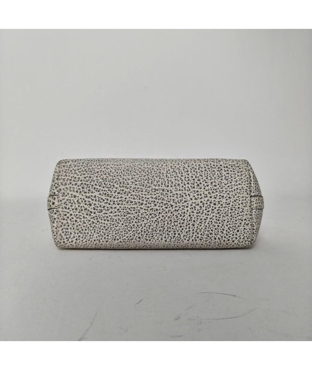 HERMES Серая кожаная сумка через плечо, фото 2