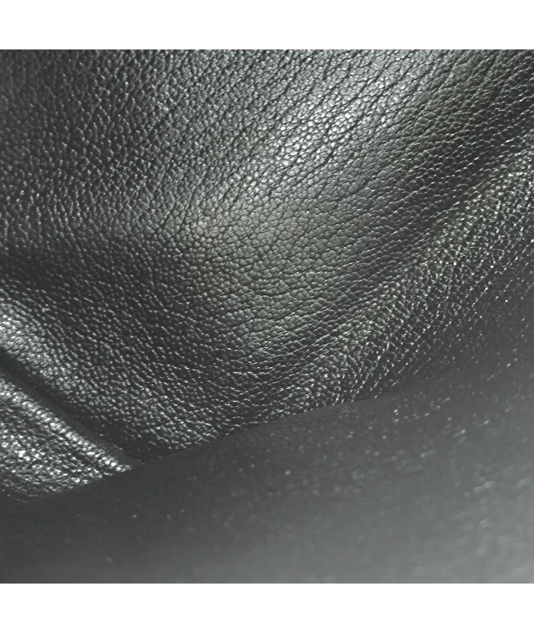 HERMES Серая кожаная сумка через плечо, фото 9