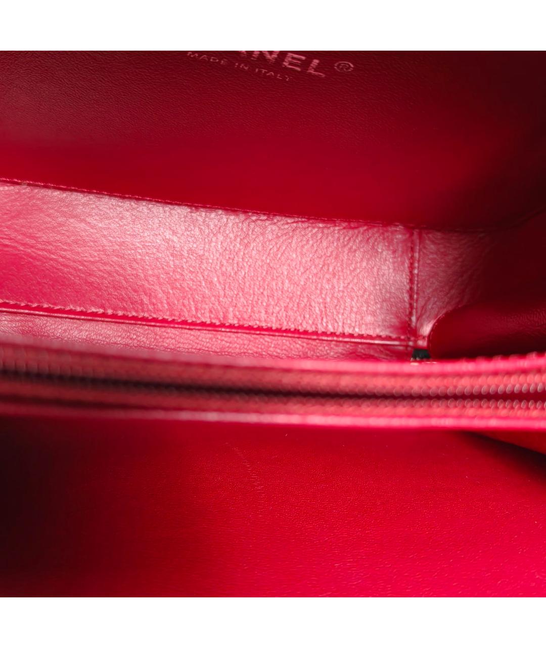 CHANEL Черная кожаная сумка через плечо, фото 7