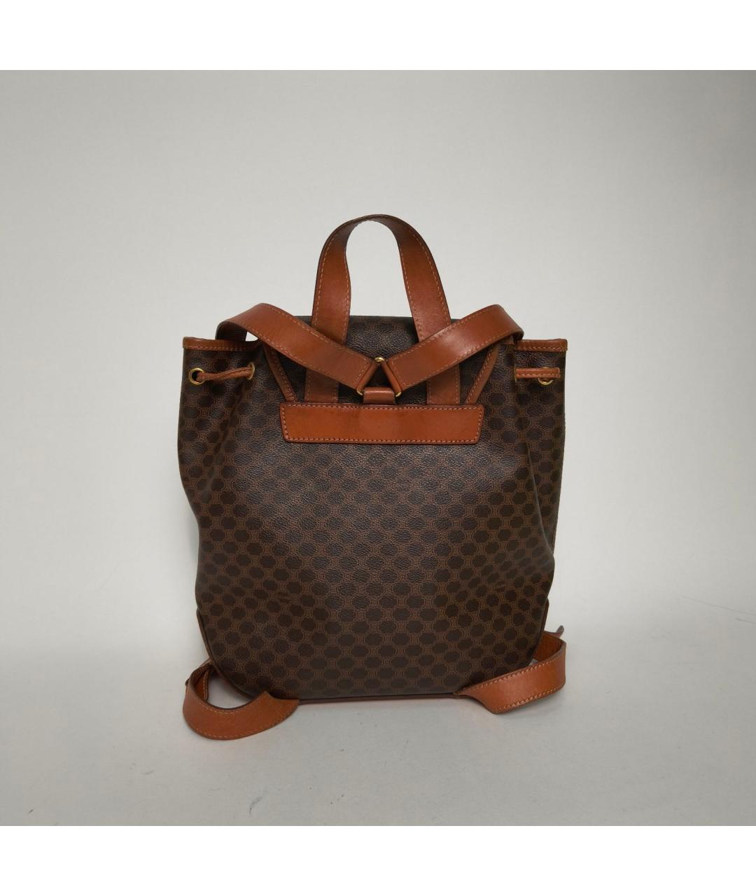 CELINE Коричневый рюкзак, фото 4