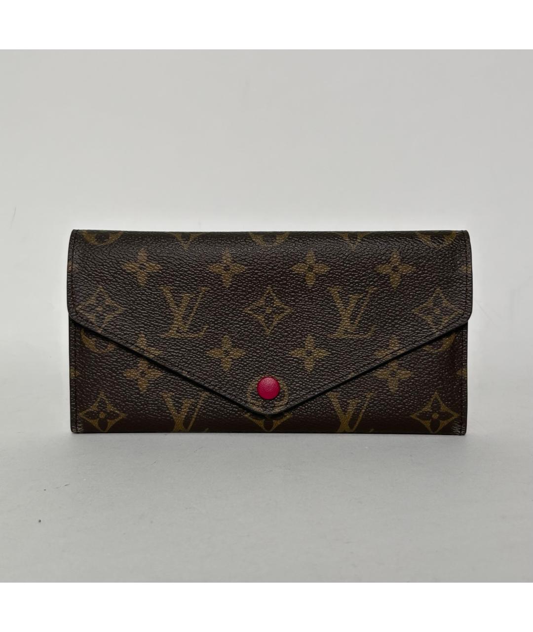 LOUIS VUITTON Коричневый кошелек, фото 2