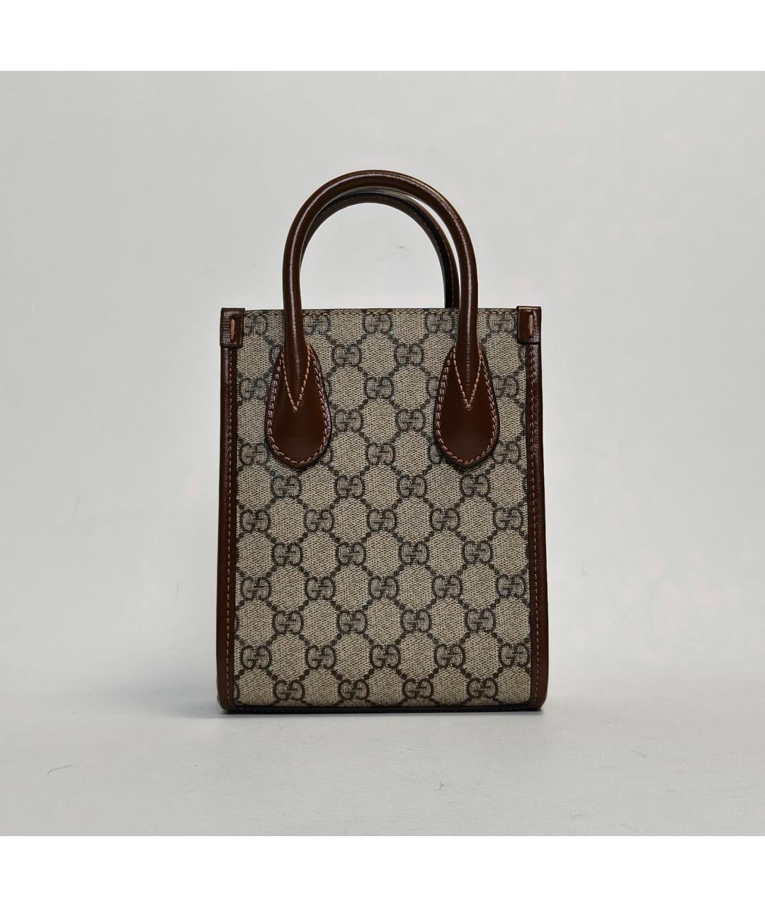 GUCCI Коричневая сумка через плечо, фото 4