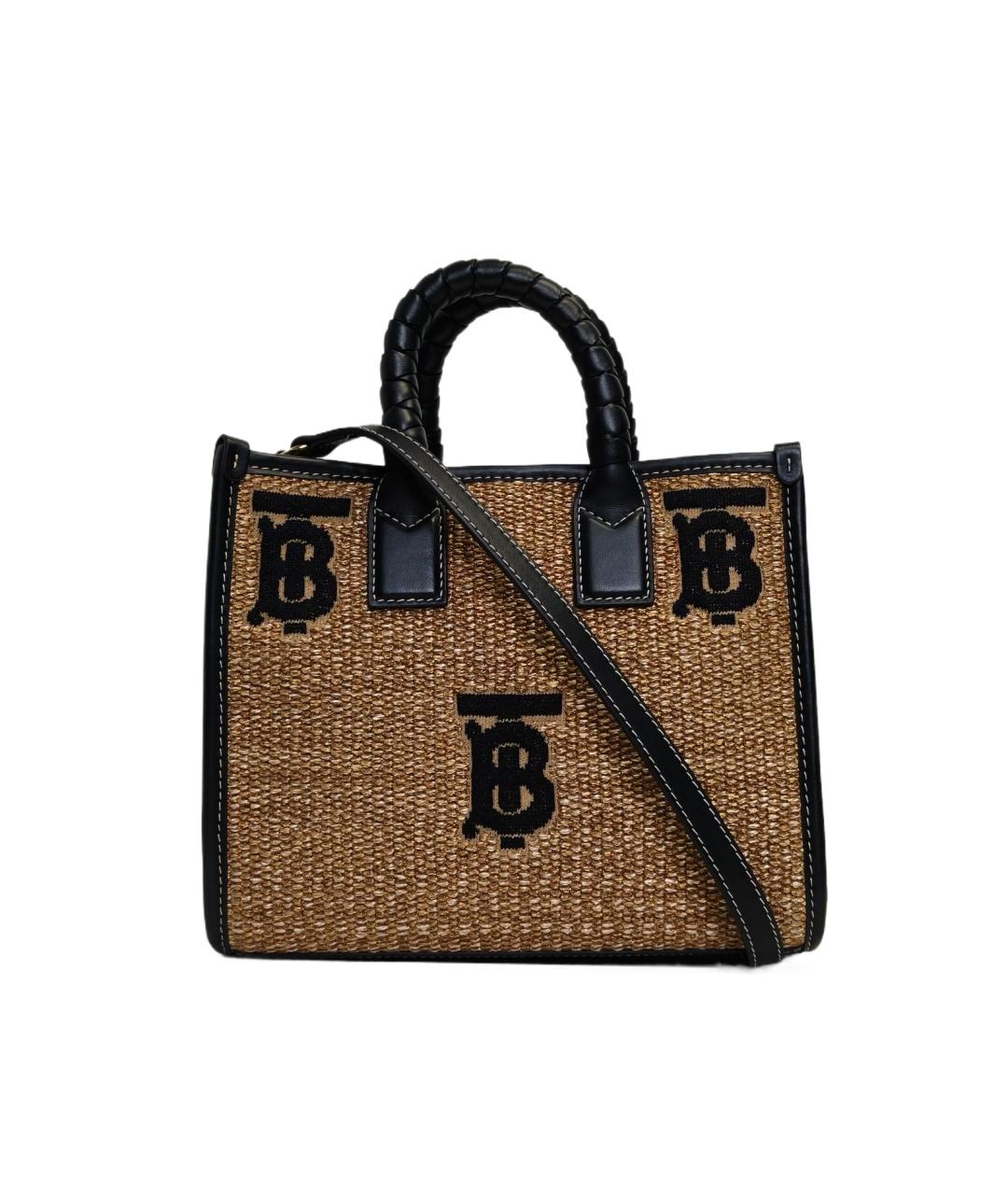 BURBERRY Коричневая сумка через плечо, фото 1