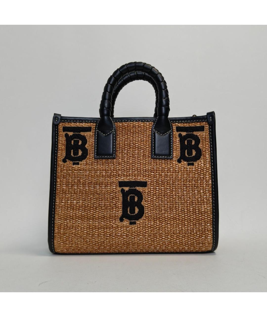 BURBERRY Коричневая сумка через плечо, фото 5